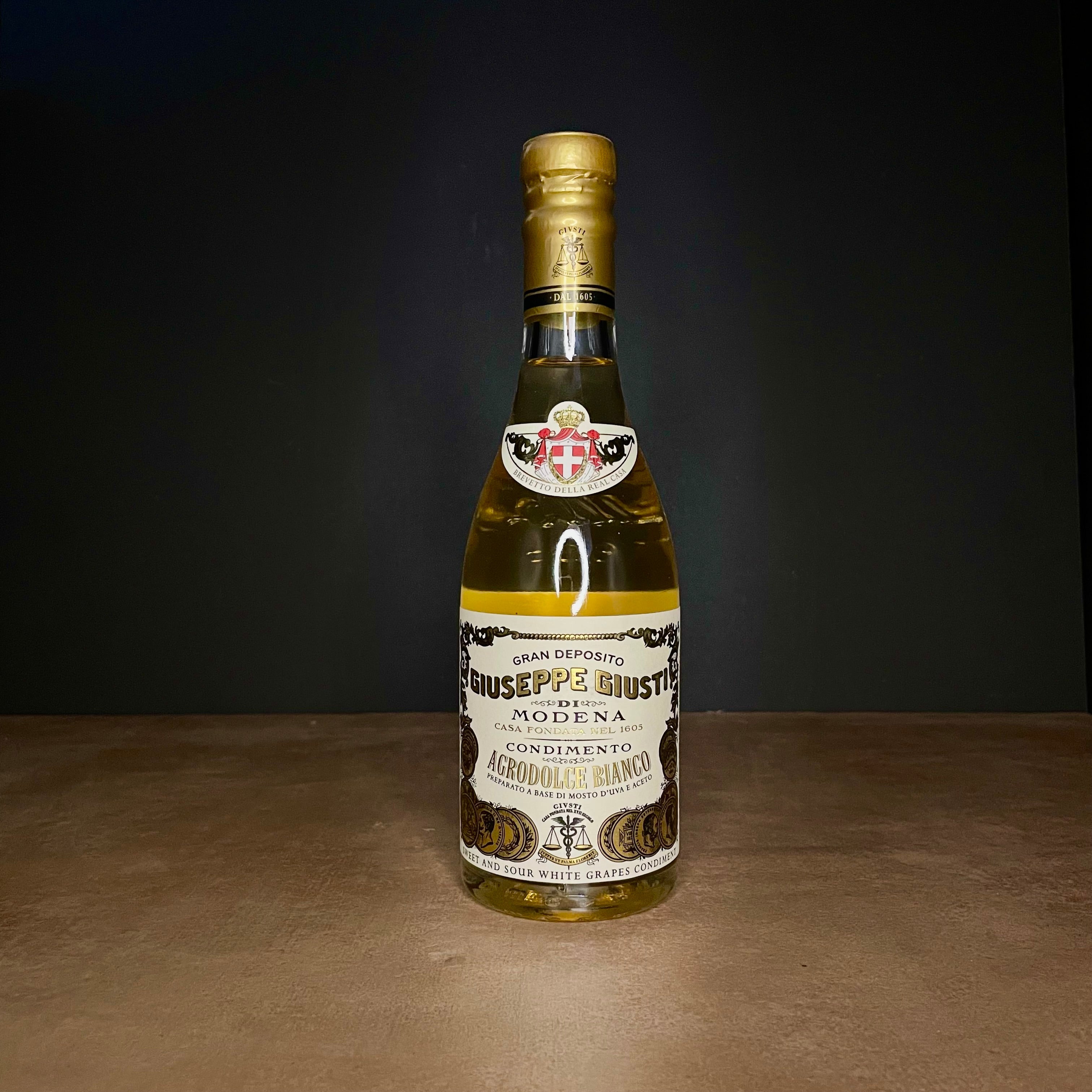 Giuseppe Giusti Agrodolce Bianco (White Balsamic) 250ml Champagnotta Olives&Oils(O&O)